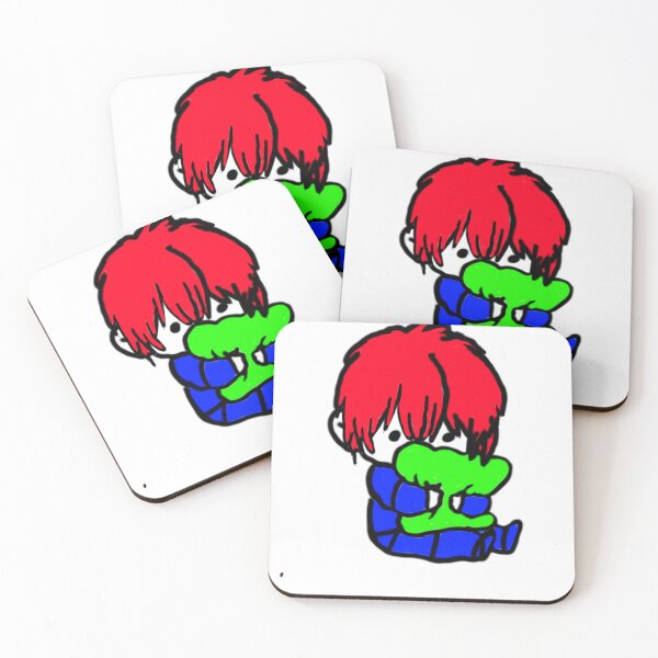 Item preview, Red hair with pillow designed and sold by Casperblox by the Markus Boys.