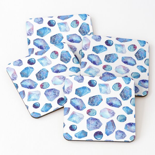 Item preview, Galaxy Crystal Seamless Pattern | Celestial Gem Aesthetic designed and sold by Aramdesing.