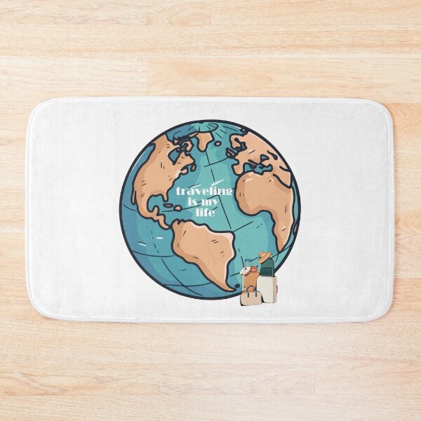 Item preview, Traveling Is My Life.  designed and sold by Dinasshop.