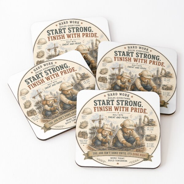 Item preview, Hard Work, Strong Finish designed and sold by bubuandfriends.