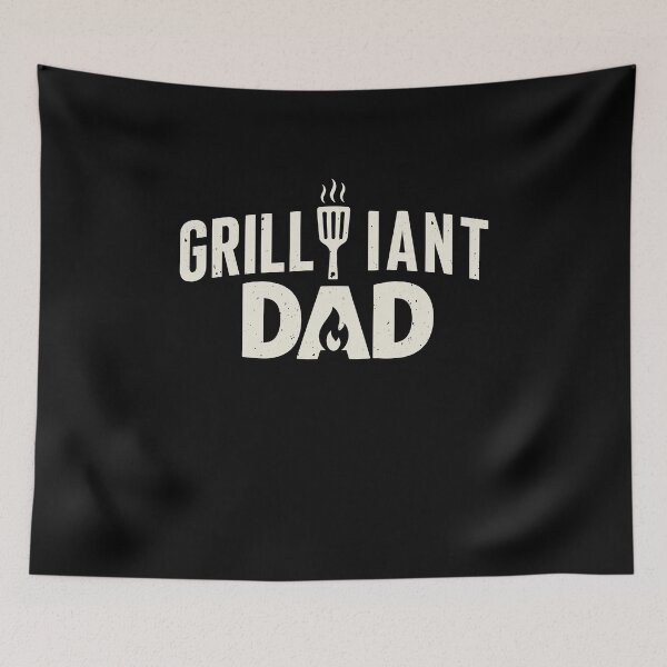 Item preview, Grilliant Dad BBQ Father Barbecue Grilling Pun designed and sold by elderberry.