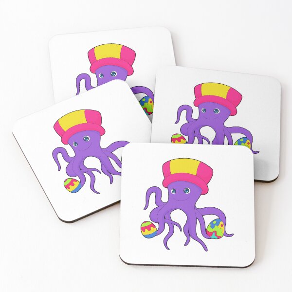 Item preview, Octopus Easter Easter eggs designed and sold by Snabdesign84.