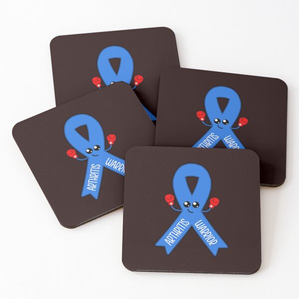 Item preview, Arthritis Warrior Awareness Ribbon Kawaii Design designed and sold by ShellsCCC.