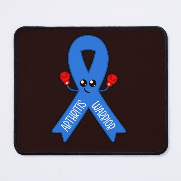Item preview, Arthritis Warrior Awareness Ribbon Kawaii Design designed and sold by ShellsCCC.