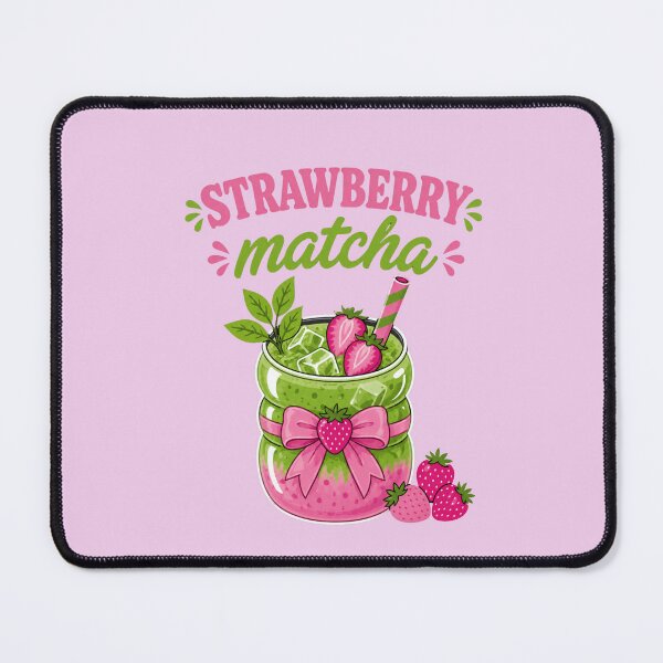 Item preview, Strawberry Matcha Shirt Cute Aesthetic Drink Tee Kawaii Cafe Style designed and sold by Aimetoi.