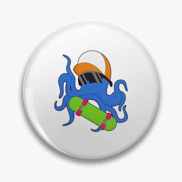 Item preview, Octopus Skater Skateboard Sports designed and sold by Snabdesign84.