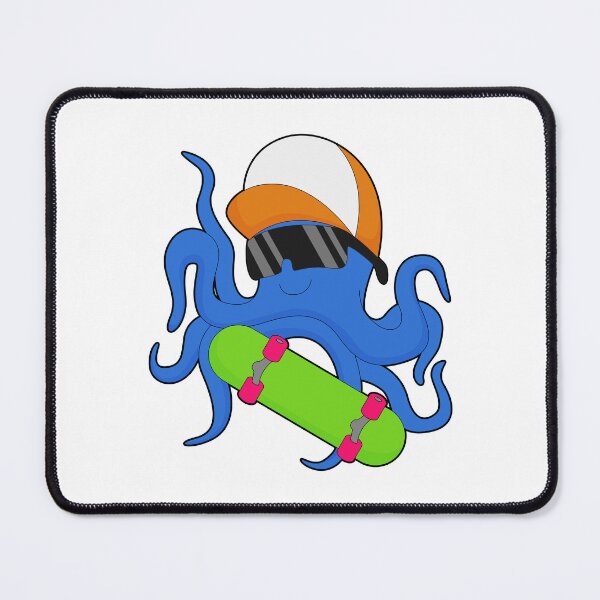 Item preview, Octopus Skater Skateboard Sports designed and sold by Snabdesign84.
