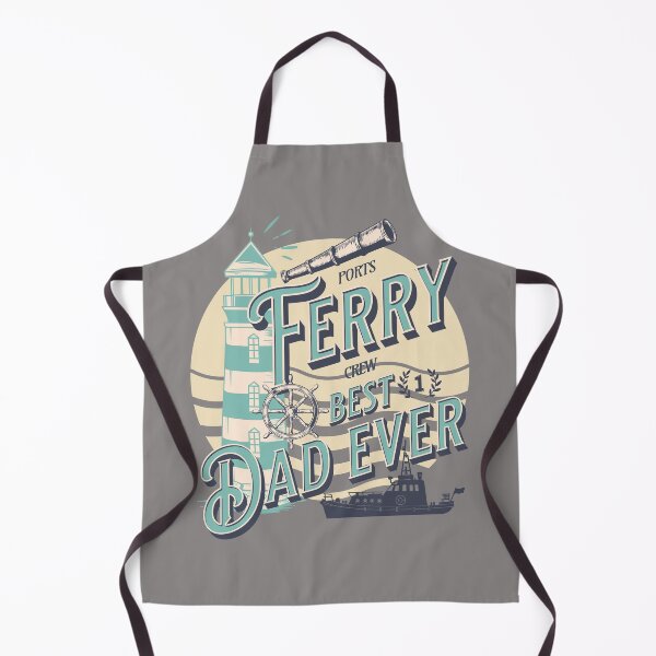 Item preview, Ports Ferry Crew Best Dad Ever designed and sold by Pouls and Prints.