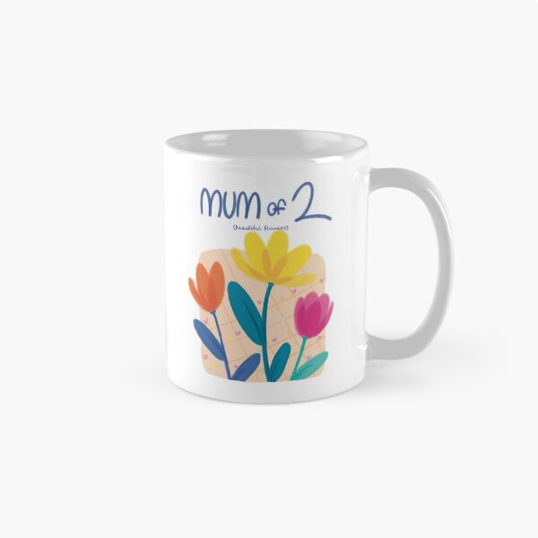 Aperçu de l'œuvre Maman de deux jolies fleurs !!! créée et vendue par elodie-cousin.