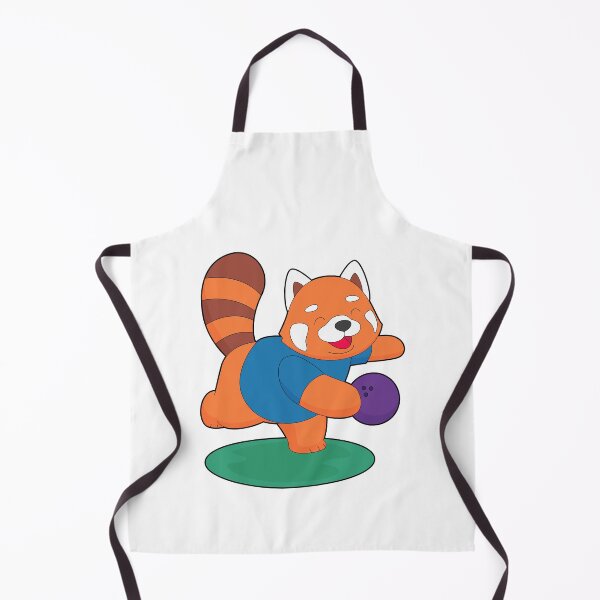 Item preview, Red Panda Bowling Bowling ball Sports designed and sold by Snabdesign84.