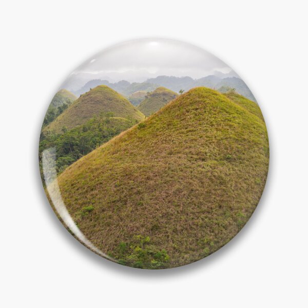 Item preview, The Chocolate Hills, Bohol - Carmen, Philippines | Iconic Conical Landscape & Nature Art designed and sold by Ross.A.Campbell.