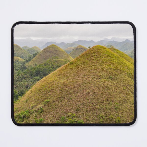 Item preview, The Chocolate Hills, Bohol - Carmen, Philippines | Iconic Conical Landscape & Nature Art designed and sold by Ross.A.Campbell.