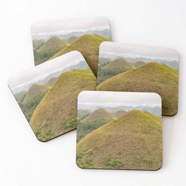 Item preview, The Chocolate Hills, Bohol - Carmen, Philippines | Iconic Conical Landscape & Nature Art designed and sold by Ross.A.Campbell.