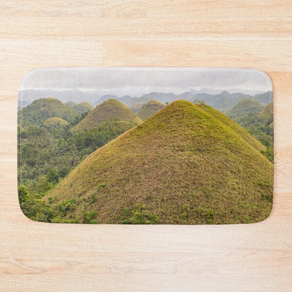 Item preview, The Chocolate Hills, Bohol - Carmen, Philippines | Iconic Conical Landscape & Nature Art designed and sold by Ross.A.Campbell.
