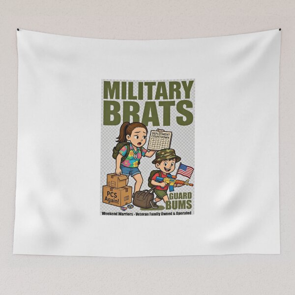 Item preview, Military Brats designed and sold by GUARDBUMS.
