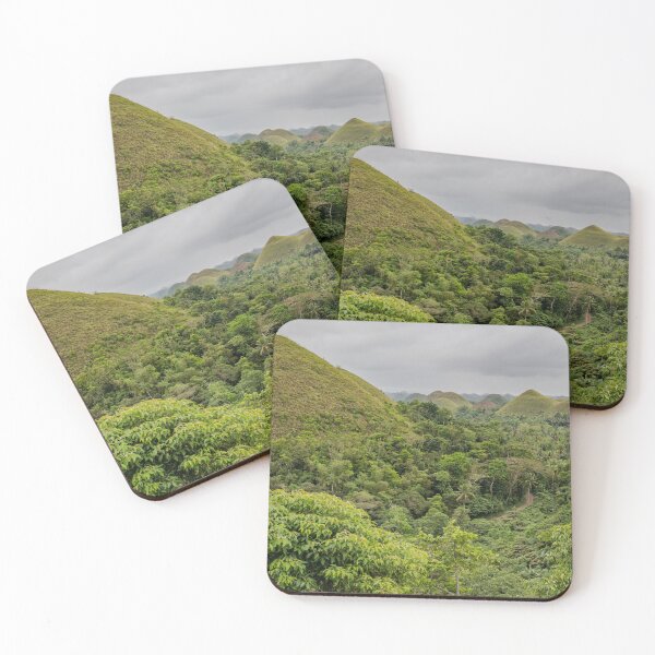 Item preview, The Chocolate Hills, Bohol - Carmen, Philippines | Iconic Conical Landscape & Nature Art designed and sold by Ross.A.Campbell.