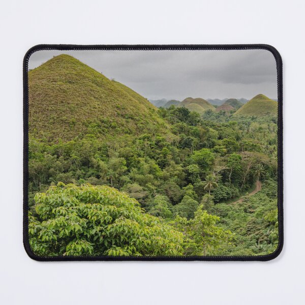 Item preview, The Chocolate Hills, Bohol - Carmen, Philippines | Iconic Conical Landscape & Nature Art designed and sold by Ross.A.Campbell.