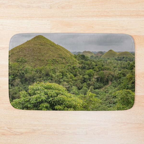 Item preview, The Chocolate Hills, Bohol - Carmen, Philippines | Iconic Conical Landscape & Nature Art designed and sold by Ross.A.Campbell.