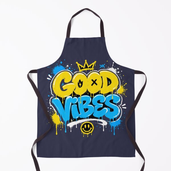Item preview, GOOD VIBES Neon Graffiti Tee | Positive Streetwear Design designed and sold by JustResultsCo.