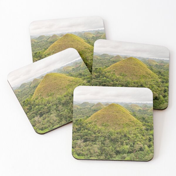 Item preview, The Chocolate Hills, Bohol - Carmen, Philippines | Iconic Conical Landscape & Nature Art designed and sold by Ross.A.Campbell.
