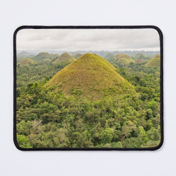 Item preview, The Chocolate Hills, Bohol - Carmen, Philippines | Iconic Conical Landscape & Nature Art designed and sold by Ross.A.Campbell.