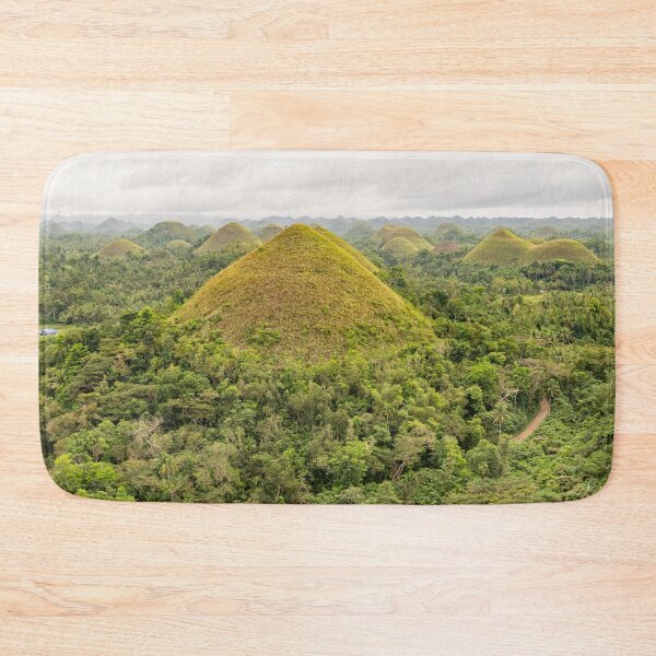 Item preview, The Chocolate Hills, Bohol - Carmen, Philippines | Iconic Conical Landscape & Nature Art designed and sold by Ross.A.Campbell.