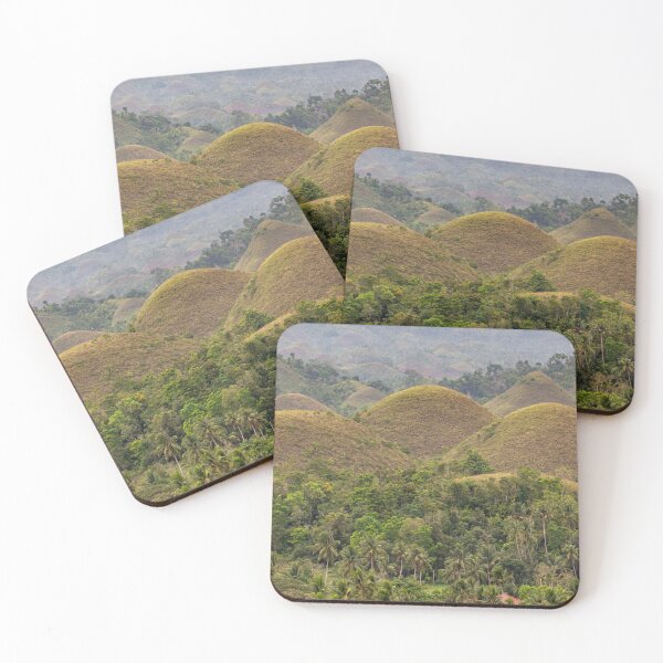 Item preview, The Chocolate Hills, Bohol - Carmen, Philippines | Iconic Conical Landscape & Nature Art designed and sold by Ross.A.Campbell.