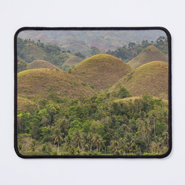 Item preview, The Chocolate Hills, Bohol - Carmen, Philippines | Iconic Conical Landscape & Nature Art designed and sold by Ross.A.Campbell.