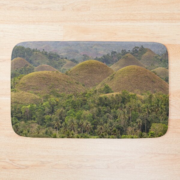 Item preview, The Chocolate Hills, Bohol - Carmen, Philippines | Iconic Conical Landscape & Nature Art designed and sold by Ross.A.Campbell.