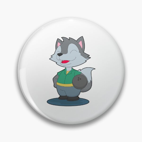 Item preview, Wolf Bowling Bowling ball Sports designed and sold by Snabdesign84.