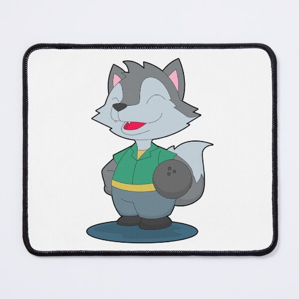 Item preview, Wolf Bowling Bowling ball Sports designed and sold by Snabdesign84.