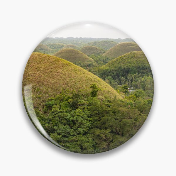 Item preview, The Chocolate Hills, Bohol - Carmen, Philippines | Iconic Conical Landscape & Nature Art designed and sold by Ross.A.Campbell.