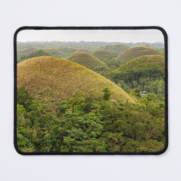 Item preview, The Chocolate Hills, Bohol - Carmen, Philippines | Iconic Conical Landscape & Nature Art designed and sold by Ross.A.Campbell.