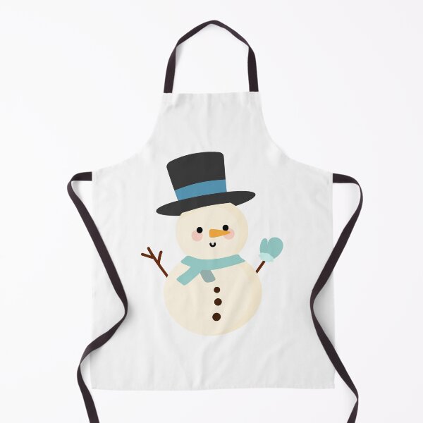 Item preview, Little Snowman With Blue Scarf designed and sold by VVAtTheCorner.