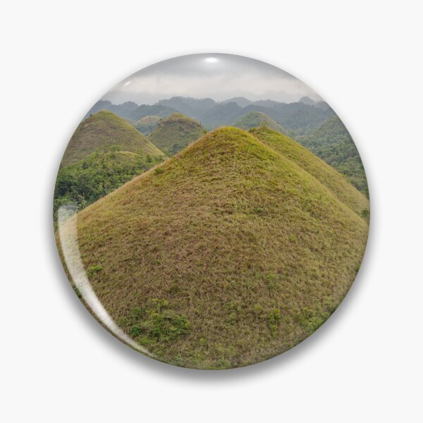 Item preview, The Chocolate Hills, Bohol - Carmen, Philippines | Iconic Conical Landscape & Nature Art designed and sold by Ross.A.Campbell.