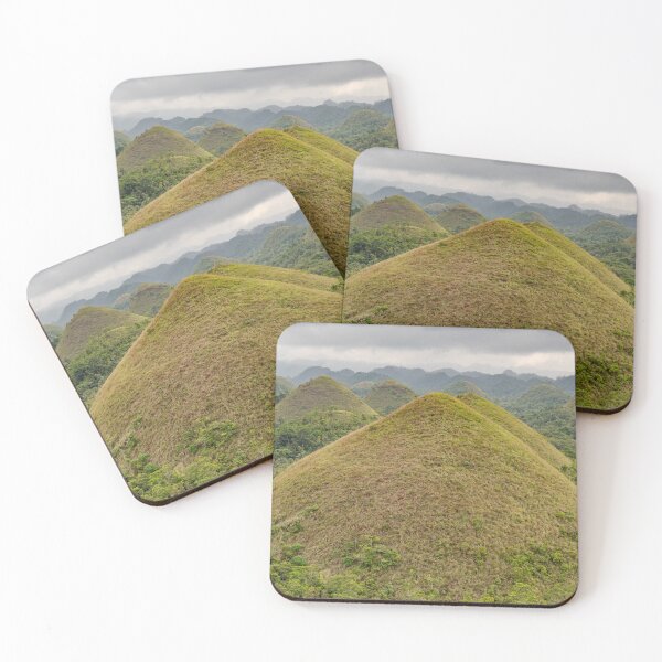 Item preview, The Chocolate Hills, Bohol - Carmen, Philippines | Iconic Conical Landscape & Nature Art designed and sold by Ross.A.Campbell.