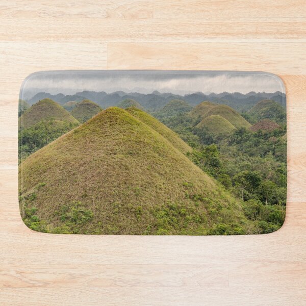 Item preview, The Chocolate Hills, Bohol - Carmen, Philippines | Iconic Conical Landscape & Nature Art designed and sold by Ross.A.Campbell.