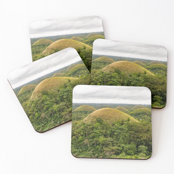 Item preview, The Chocolate Hills, Bohol - Carmen, Philippines | Iconic Conical Landscape & Nature Art designed and sold by Ross.A.Campbell.