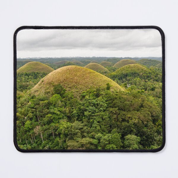 Item preview, The Chocolate Hills, Bohol - Carmen, Philippines | Iconic Conical Landscape & Nature Art designed and sold by Ross.A.Campbell.