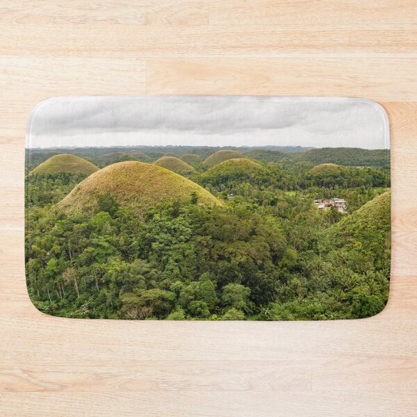 Item preview, The Chocolate Hills, Bohol - Carmen, Philippines | Iconic Conical Landscape & Nature Art designed and sold by Ross.A.Campbell.