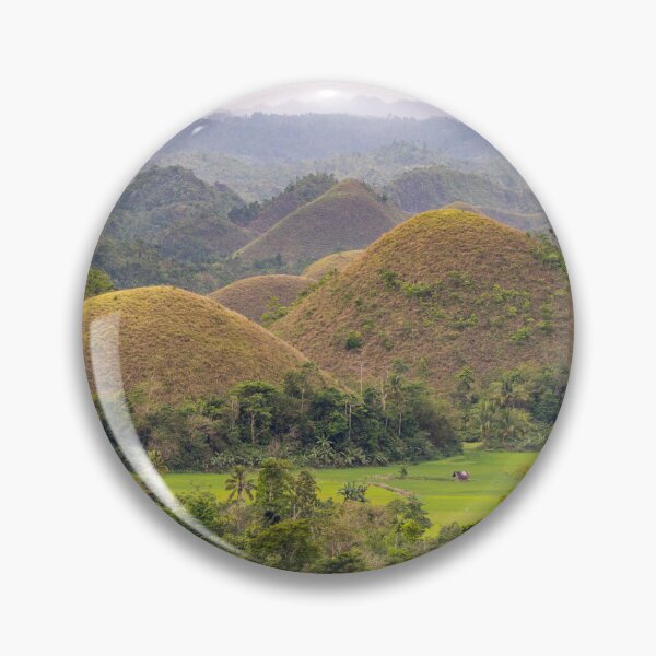 Item preview, The Chocolate Hills, Bohol - Carmen, Philippines | Iconic Conical Landscape & Nature Art designed and sold by Ross.A.Campbell.