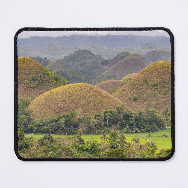 Item preview, The Chocolate Hills, Bohol - Carmen, Philippines | Iconic Conical Landscape & Nature Art designed and sold by Ross.A.Campbell.
