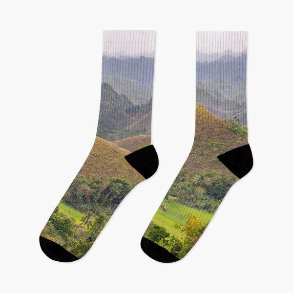 Item preview, The Chocolate Hills, Bohol - Carmen, Philippines | Iconic Conical Landscape & Nature Art designed and sold by Ross.A.Campbell.