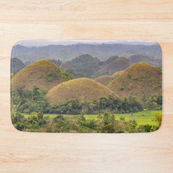 Item preview, The Chocolate Hills, Bohol - Carmen, Philippines | Iconic Conical Landscape & Nature Art designed and sold by Ross.A.Campbell.