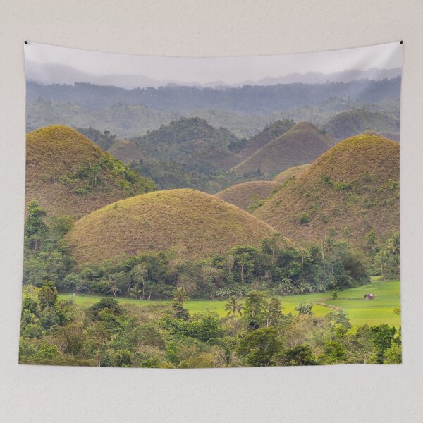 Item preview, The Chocolate Hills, Bohol - Carmen, Philippines | Iconic Conical Landscape & Nature Art designed and sold by Ross.A.Campbell.
