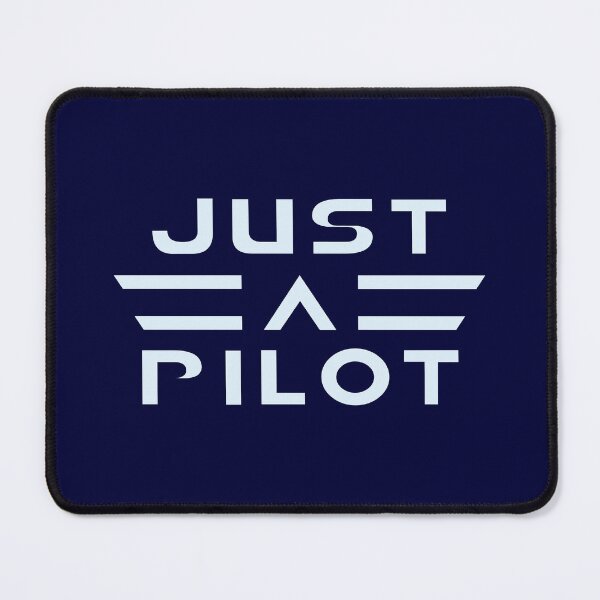 Item preview, Just a Pilot – Minimal Aviation Design | Pilot Gift for Aviators designed and sold by LOFTINESS.