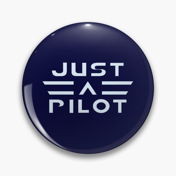Item preview, Just a Pilot – Minimal Aviation Design | Pilot Gift for Aviators designed and sold by LOFTINESS.