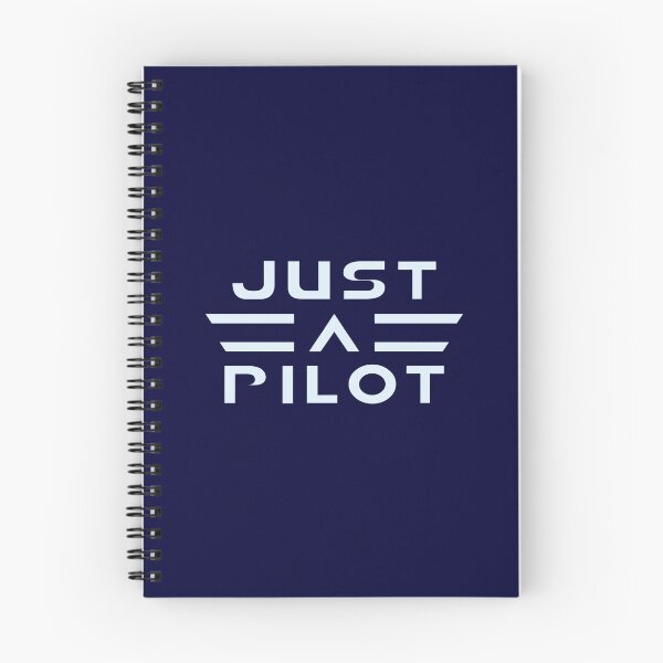 Item preview, Just a Pilot – Minimal Aviation Design | Pilot Gift for Aviators designed and sold by LOFTINESS.