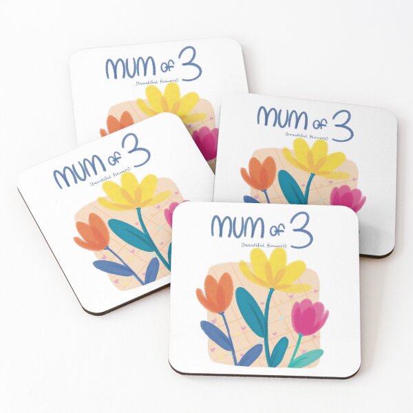Item preview, Mother of three pretty flowers!!! designed and sold by elodie-cousin.