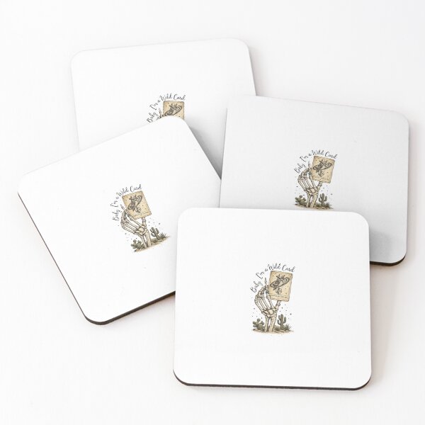 Item preview, Baby I'm a Wild Card Skeleton Hand Tarot Western Owl designed and sold by ZENVIRART.